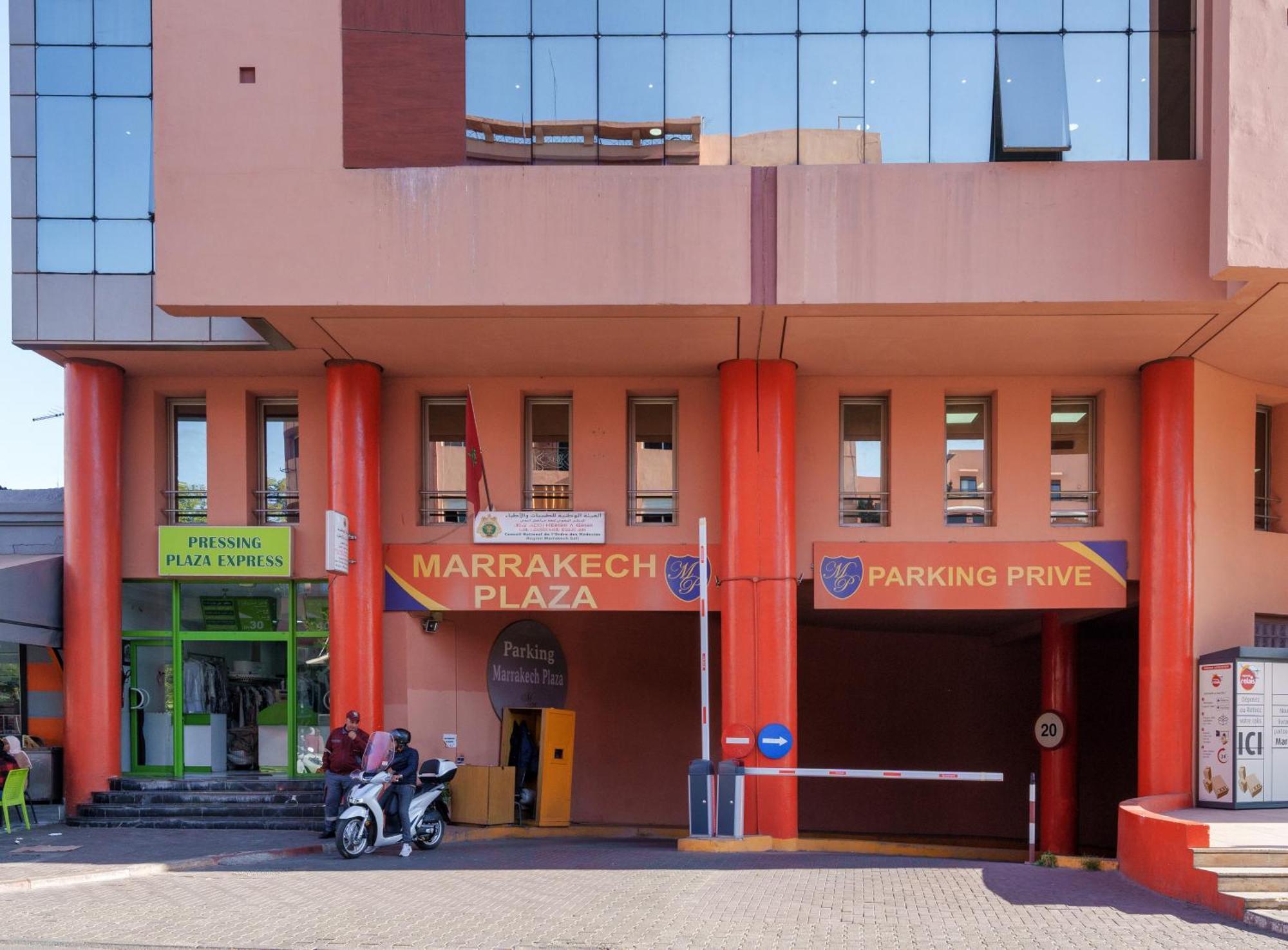 Appartement Haut Standing Gueliz Plaza Avec Vue Marraquexe Exterior foto